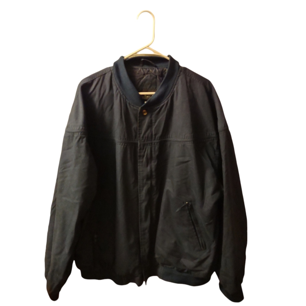 Men's Vintage‎ original windbreaker brand jacket cotton blend Size Large